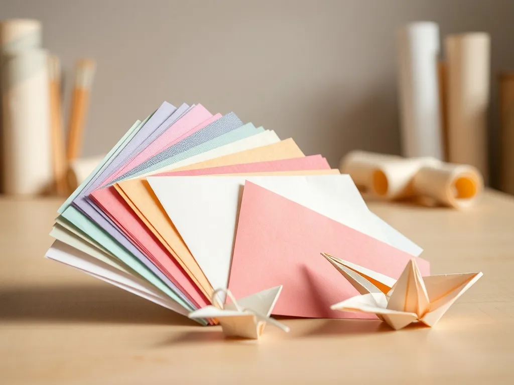 Z jakiego papieru robi się origami?