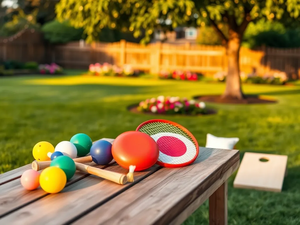 W co można grać w ogrodzie?